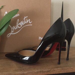 Christian Louboutin 37.5 Patent Leather Pumps